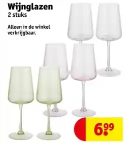 Kruidvat Wijnglazen aanbieding