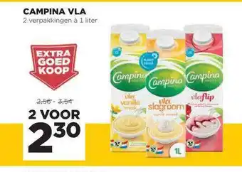 Jumbo Campina vla aanbieding