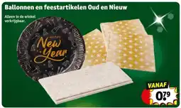 Kruidvat Ballonnen en feestartikelen Oud en Nieuw aanbieding