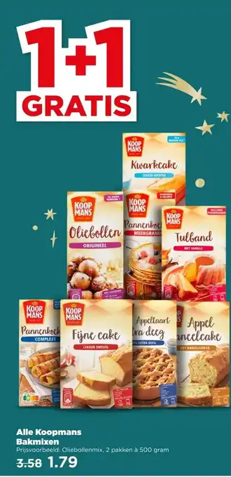 PLUS Alle Koopmans Bakmixen aanbieding