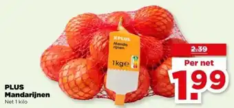 PLUS PLUS Mandarijnen aanbieding