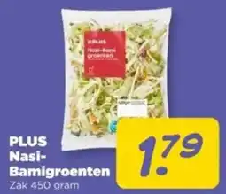 PLUS PLUS Nasi Bamigroenten aanbieding