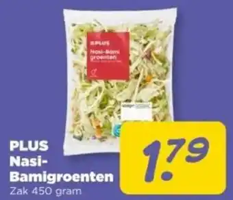 PLUS PLUS Nasi Bamigroenten aanbieding
