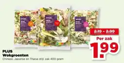 PLUS PLUS Wokgroenten aanbieding