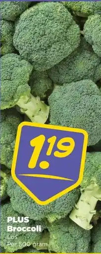 PLUS PLUS Broccoli aanbieding