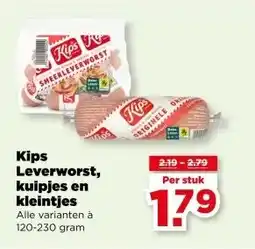 PLUS Kips Leverworst, kuipjes en kleintjes aanbieding