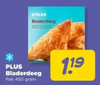 PLUS PLUS Bladerdeeg aanbieding