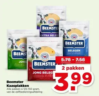 PLUS Beemster Kaasplakken aanbieding