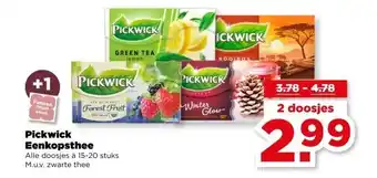 PLUS Pickwick Eenkopsthee aanbieding