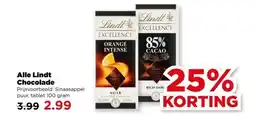 PLUS Alle Lindt Chocolade aanbieding