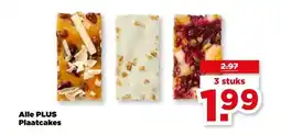 PLUS Alle PLUS Plaatcakes aanbieding