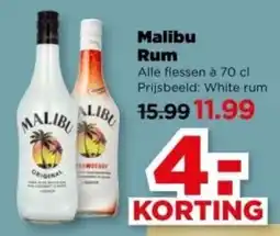 PLUS Malibu Rum aanbieding