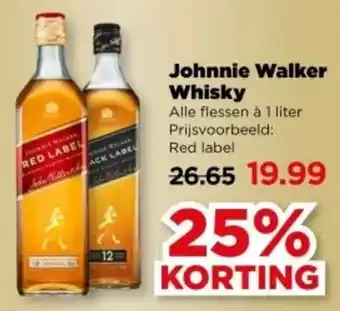 PLUS Johnnie Walker Whisky aanbieding