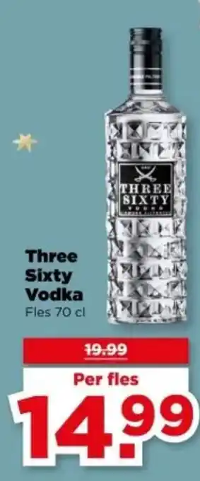 PLUS Three Sixty Vodka aanbieding