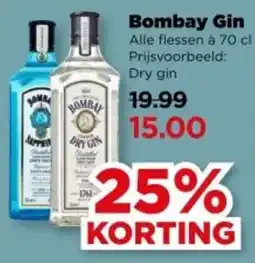 PLUS Bombay Gin aanbieding