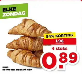 PLUS Plus Roomboter Croissant Klein aanbieding