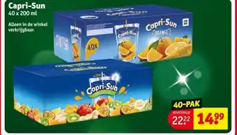 Kruidvat Capri Sun aanbieding