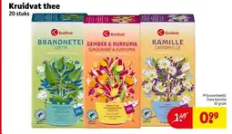 Kruidvat Kruidvat thee aanbieding