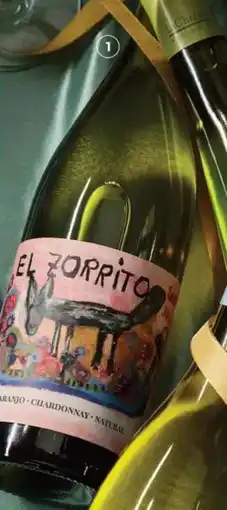 Albert Heijn Santa Julia El Zorrito Chardonnay Natuurwijn Bio aanbieding