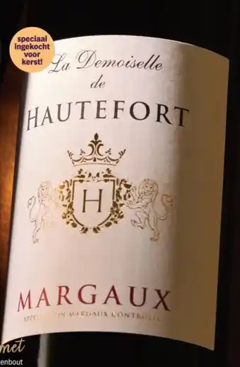 Albert Heijn La Demoisselle de Hautefort Margaux aanbieding