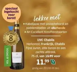 Albert Heijn UVC Chablis aanbieding