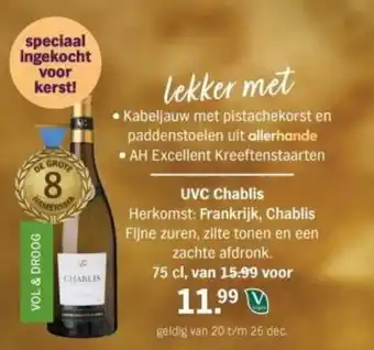 Albert Heijn UVC Chablis aanbieding