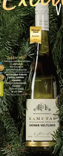 Albert Heijn AH Excellent Selectie Grüner Veltliner Kamptal aanbieding