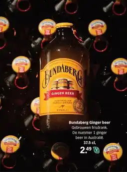 Albert Heijn Bundaberg Ginger beer aanbieding