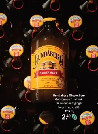 Albert Heijn Bundaberg Ginger beer aanbieding