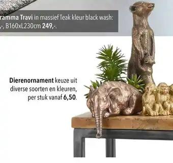 Pronto wonen Dierenornament aanbieding