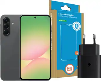 Coolblue Samsung Galaxy A56 128GB Zwart 5G Enterprise Edition + Basis Accessoirepakket aanbieding