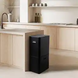 Action Prullenbak met afvalscheiding - 70 liter aanbieding