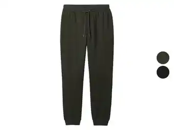 Lidl esmara Men Heren joggingbroek met teddyvoering aanbieding