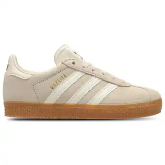Foot Locker Adidas Gazelle Peuterschoenen - Beige - Maat 32 - Suède aanbieding