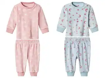 Lidl lupilu Velours baby pyjama aanbieding