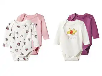 Lidl 2 Baby rompers Disney aanbieding