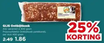 PLUS GIJS Ontbijtkoek aanbieding