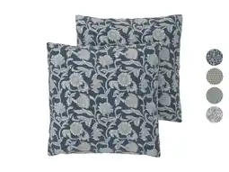 Lidl LIVARNO Set van 2 kussenslopen 50 x 60 cm aanbieding