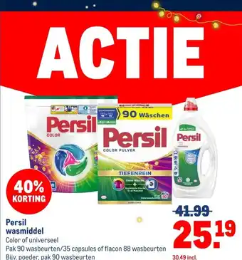 Makro Persil wasmiddel aanbieding