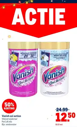 Makro Vanish oxi action aanbieding