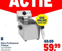 Makro Metro Professional friteuse aanbieding