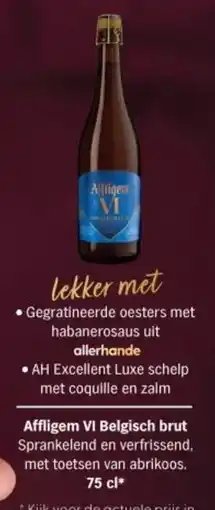 Albert Heijn Affligem VI Belgisch brut aanbieding