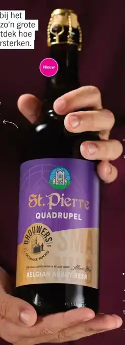 Albert Heijn Brouwers x St. Pierre Quadrupel aanbieding