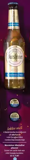 Albert Heijn Warsteiner Alkoholfrei pilsener aanbieding