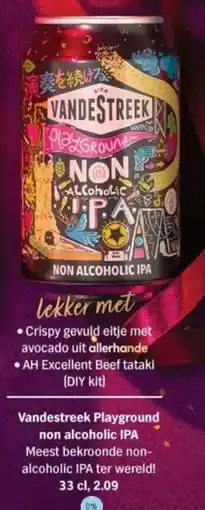 Albert Heijn Vandestreek Playground non alcoholic IPA aanbieding
