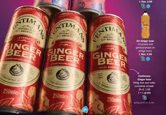 Albert Heijn Fentimans Ginger beer aanbieding