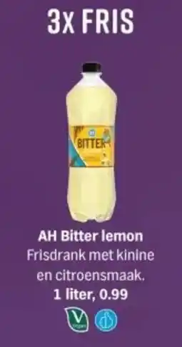 Albert Heijn AH Bitter lemon aanbieding