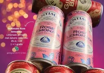 Albert Heijn Fentimans Rose lemonade aanbieding