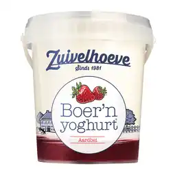 PLUS Zuivelhoeve Boer'n Yoghurt Aardbei aanbieding