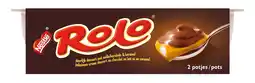 PLUS Nestlé Rolo chocolade-karamel dessert aanbieding